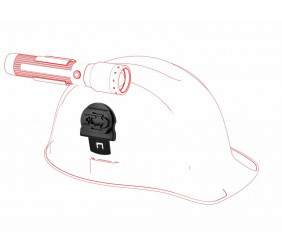 Mocowanie do kasku z adapterem Euroslot typu A