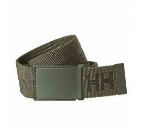 Pasek Helly Hansen Logo Webbing Belt GREEN