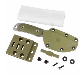 Nóż Real Steel Hunter 165 Green G10, Stonewashed 1