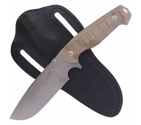 Nóż Viper Borr Green Canvas Micarta, Stone Washed