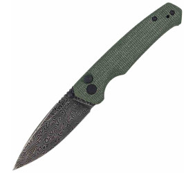 Nóż CIVIVI Altus Green G10, Black Damascus (C20076