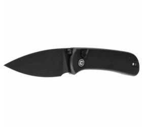 Nóż Civivi Qubit Black Aluminum, Black Stonewashed