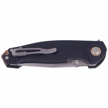 Nóż Viper Katla Black G10 3D, Stonewashed M390 by