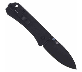 Nóż WE Knife Banter Black G10, Black Stonewashed C