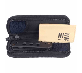 Nóż WE Knife Vision R Black Titanium, Black Stonew