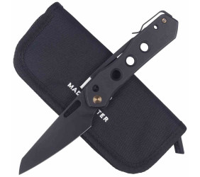 Nóż WE Knife Vision R Black Titanium, Black Stonew
