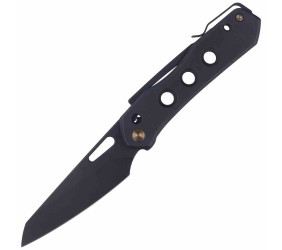 Nóż WE Knife Vision R Black Titanium, Black Stonew