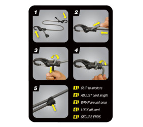 Elastyczny Trok Nite Ize Knotbone Bungee  5