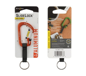Nite Ize Karabinek SlideLock Key Ring Aluminum Pom