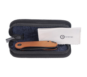 Nóż CIVIVI Elementum Flipper Cuibourtia Wood, Blac