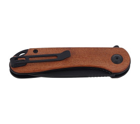 Nóż CIVIVI Elementum Flipper Cuibourtia Wood, Blac