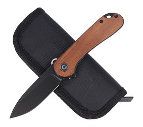 Nóż CIVIVI Elementum Flipper Cuibourtia Wood, Blac