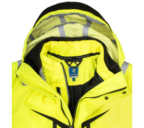 Kurtka Odblaskowa ProJob 6446 3in1 Yellow/Navy