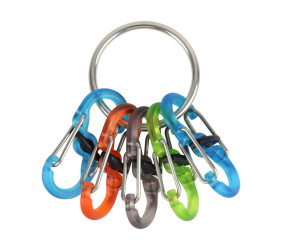 O-Ring do kluczy Nite Ize S-Biner KeyRing Locker