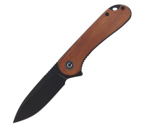 Nóż CIVIVI Elementum Flipper Cuibourtia Wood, Blac